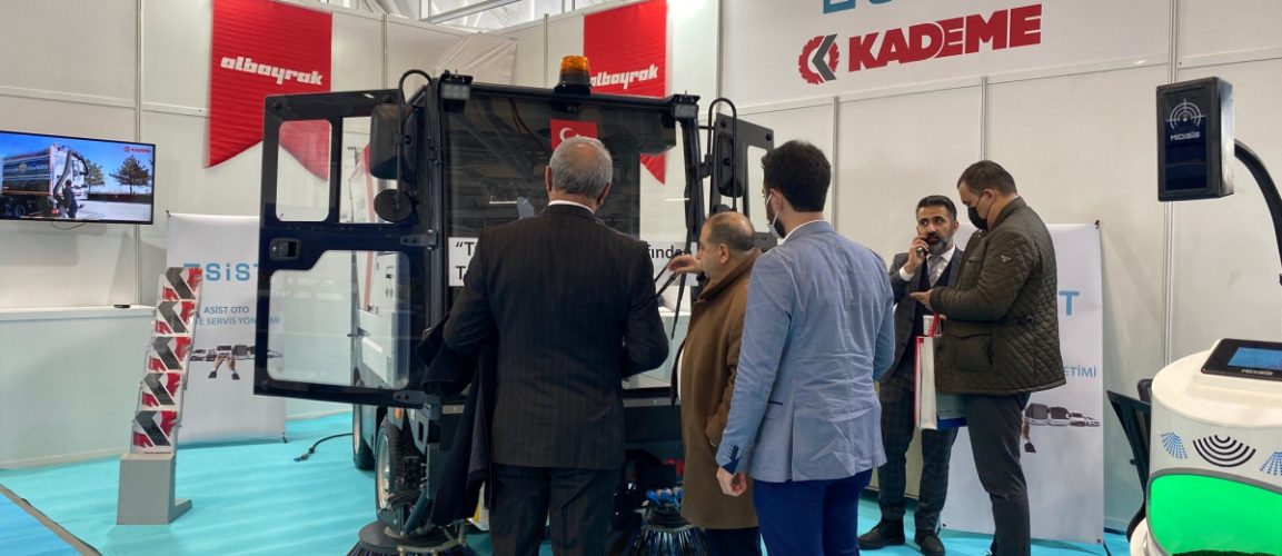 Kademe araçları Clean Eurasia Expo’da sergilendi
